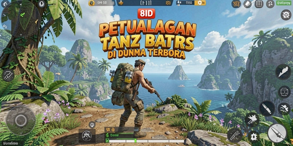 Gameplay 8ID yang menakjubkan dalam dunia terbuka.