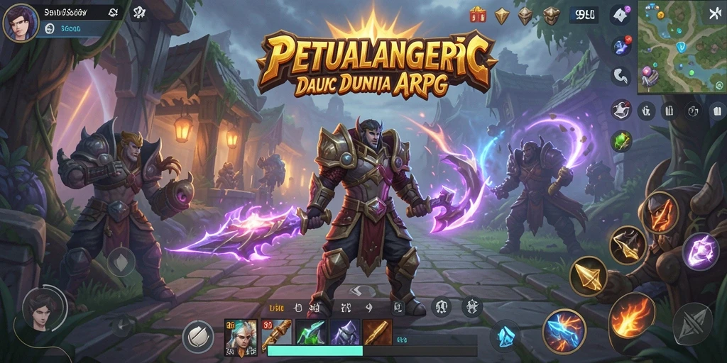 Tangkapan layar gameplay 9SL yang menunjukkan aksi pertempuran ARPG yang intens.