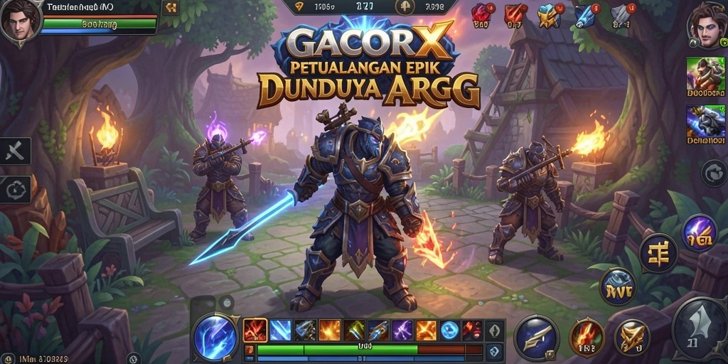 GACORX menampilkan aksi petualangan yang mendebarkan dalam gameplay ARPG.